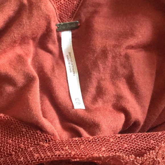 Free People Witchy Woman Lace Maxi Dress Rust XS - Picture 5 of 6